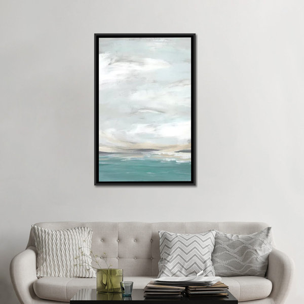 Bless international Seafoam Vista II Print | Wayfair