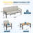 5-Person Outdoor Patio Set, Outdoor Conversation Set with Weather Resistant Cushions, Heavy-Duty Metal Frame Patio Furniture Set for Backyard, Poolside-1248153598