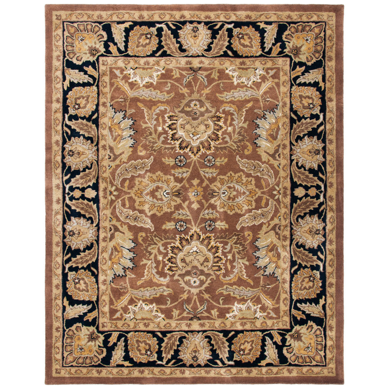 Alger Hand Tufted Wool Oriental Rug, Rectangle 2'3" x 4'