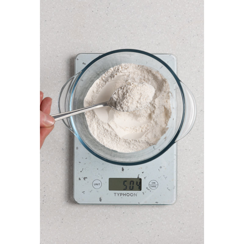 Elements White Quartz Effect Digital Scales