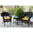 Byxbee 2 - Person Patio Conversation Set with Cushions-539421068-539421176