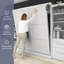Grand lit escamotable 90 W avec bureau coulissant-354613056