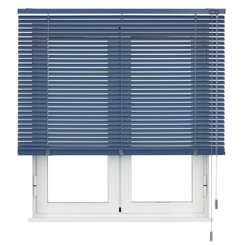 Venetian Blind, 250 cm L x 100 cm W, Blue