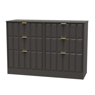 Besian 115cm W 6 - Drawer Chest of Drawers