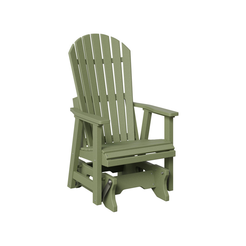 Comfo Back Premium Outdoor Single Glider, Sage