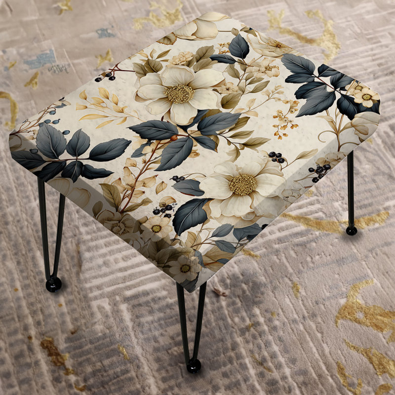 Repose-pieds Vintage Flora - Plantes