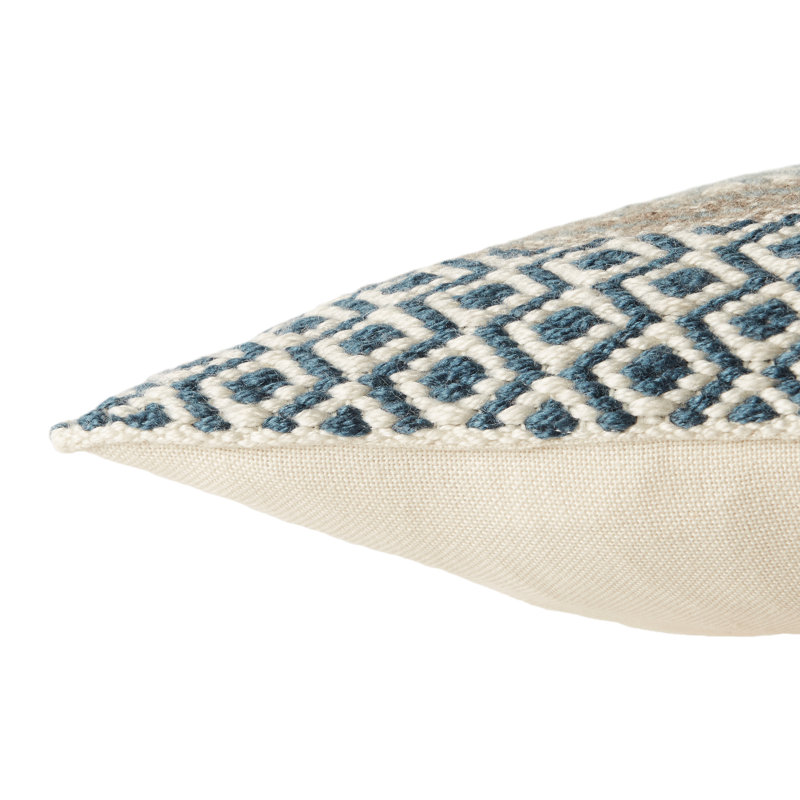 Geometric Multicolor Boho-Chic Indoor/Outdoor Pillow Cover