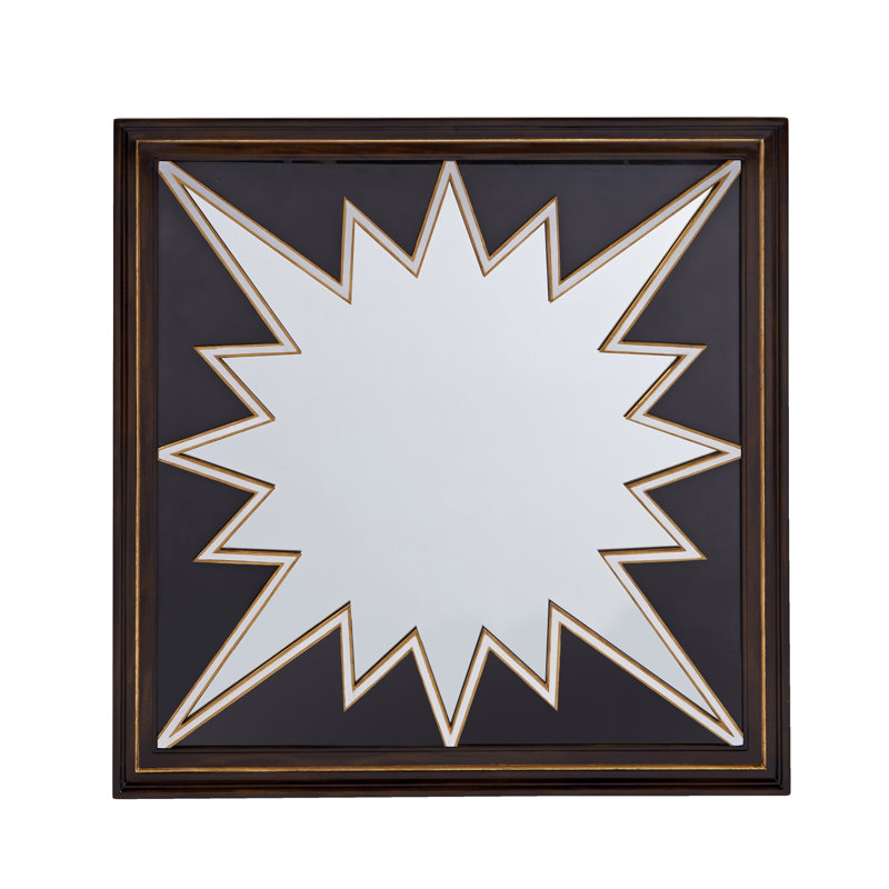 Gregory Flat Beveled Wall Mirror, Cambridge/Gold