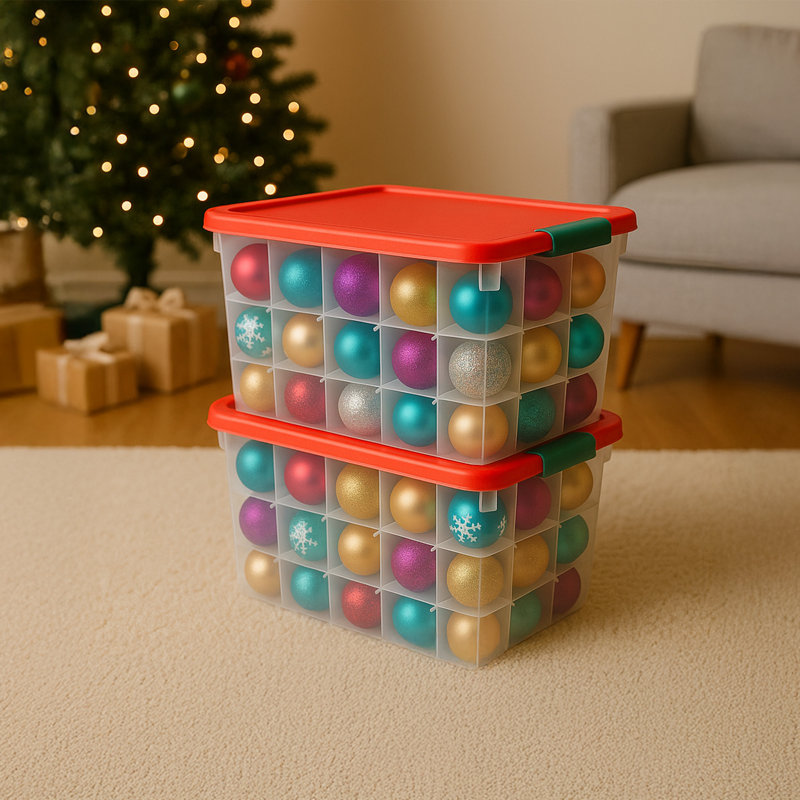 Homz Plastic Storage Tub & Tote