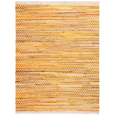 Montauk 538 Hand Woven Cotton Geometric Shapes Rug