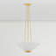 Luminaire suspendu Awosting en laiton vieilli-112648804-112648805