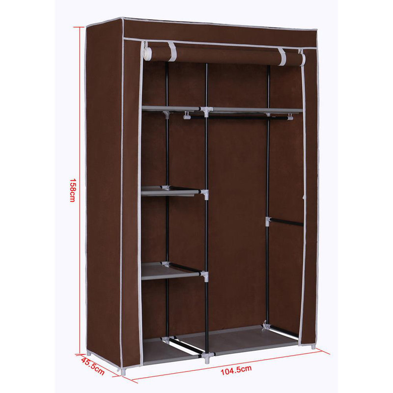 Armoire portative Wedgeworth, Brun