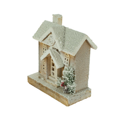 Village de noël en maison 2 étages frosty