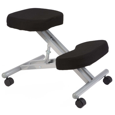 Ergonomic Kneeling Chair with Removable Casters/Wheels