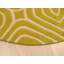 Tapis jaune en laine touffeté à la main ivoire Marla-29691853