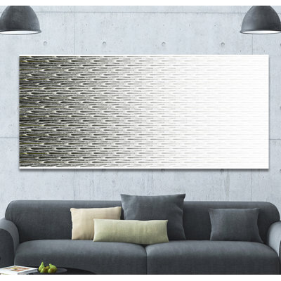 « white symmetrical fractal fleur », reproduction d’impression sur toile tendue