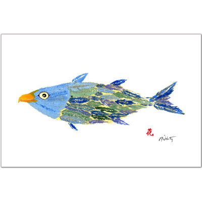 Ensemble de 10 napperons Birdfish