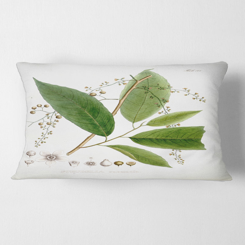 Floral Throw Pillow