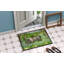 Tapis d'extérieur antidérapant Pig In Bluebells-16652988