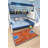 Furnish My Place 690 Rust Basketball Childrens Play Area Rug for Bathroom | Playroom & Kindergarten Classroom | Bedrooms | Contemporary Design-1774050126
