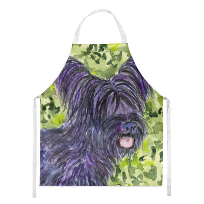 No Pattern Bib Apron