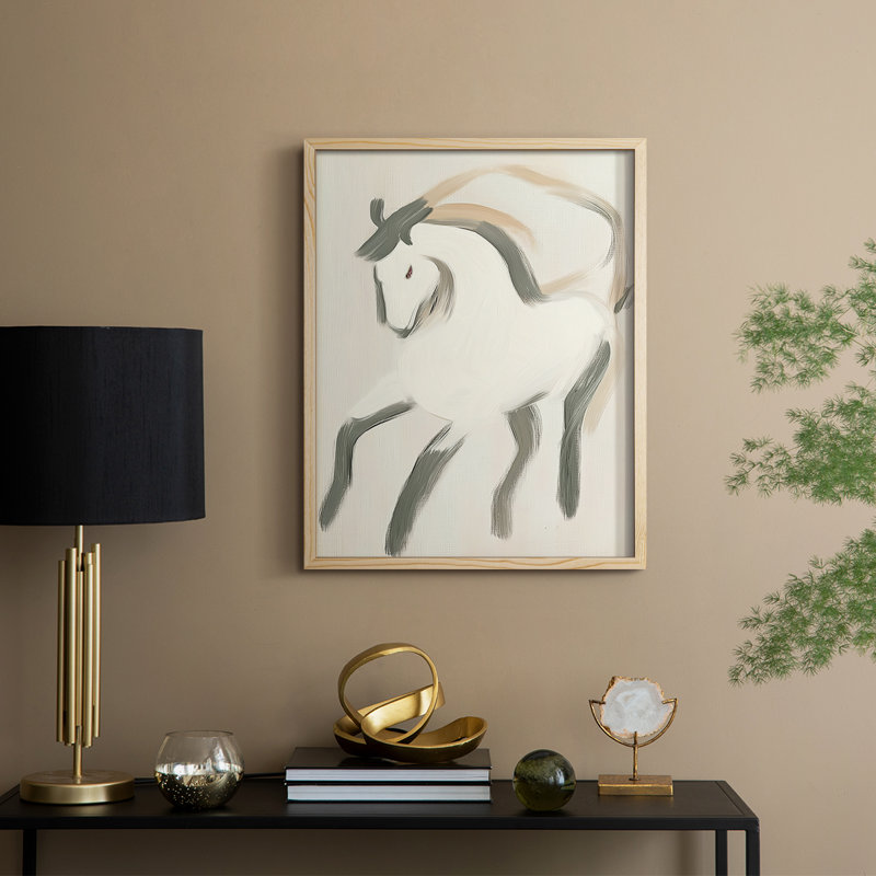 ANIMALS Series CECLXVI, reproduction encadrée - bois massif, H 11 po x l 9 po