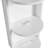 12" Bathroom Wall-Mounted Storage Rack, Float Mounting Design, (KD-Packing)-390401740