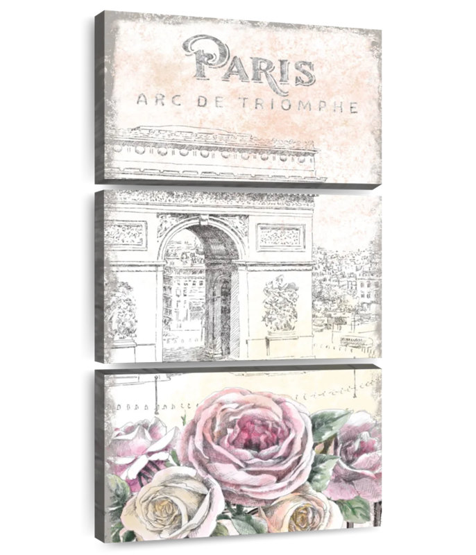 Paris Paris IV, H 27 po x l 12 po