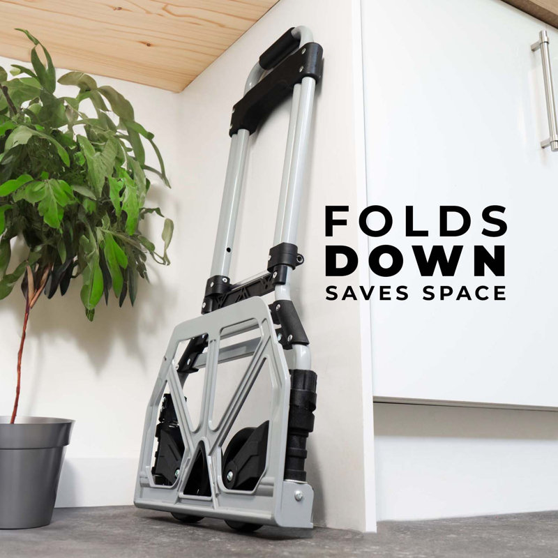 Heavy Duty Folding Aluminium Dollies 80KG Load Capacity Dollinger