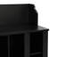 Banc de rangement pour chaussures avec tablettes et 4 crochets, portemanteau élégant avec portemanteau mural, rangement pour vestibule, vestibule, vestibule-812876748