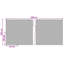 Vidaxl Balcony Screen With Eyelets-126787580-126787581