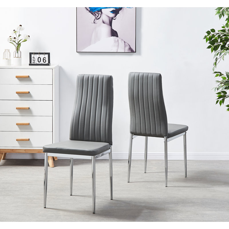 Peasnell Dining Set, Black, Grey