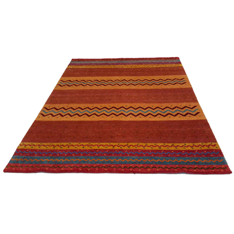 Chevron Area Rug in Multicolor