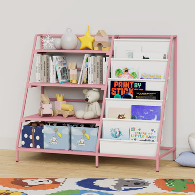 80cm H x 90cm W Metal Bookcase