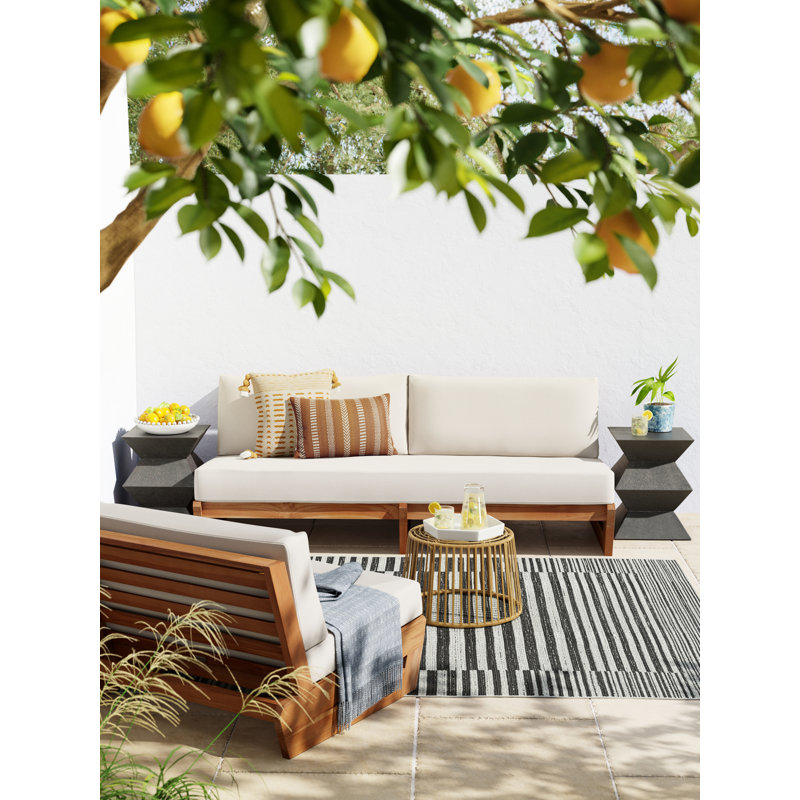 Fiona Round Wicker/Rattan Outdoor Side Table