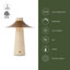 Hagen 12-in Black dimmable LED Table Lamp-197790358
