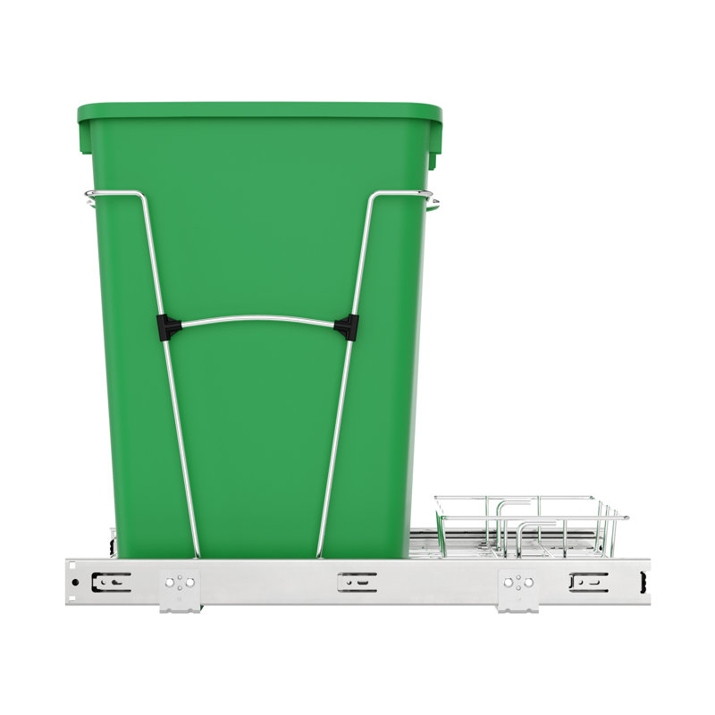 Poubelle escamotable Rev-A-Shelf, Vert