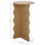 Table d'appoint Michelo Wavy-1587440480