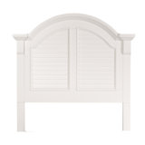 Alvy Twin Panel Headboard w/ Louvered Accents