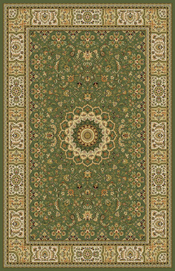 Tapis de la zone verte sage Kelen, 10 pi x 13 pi