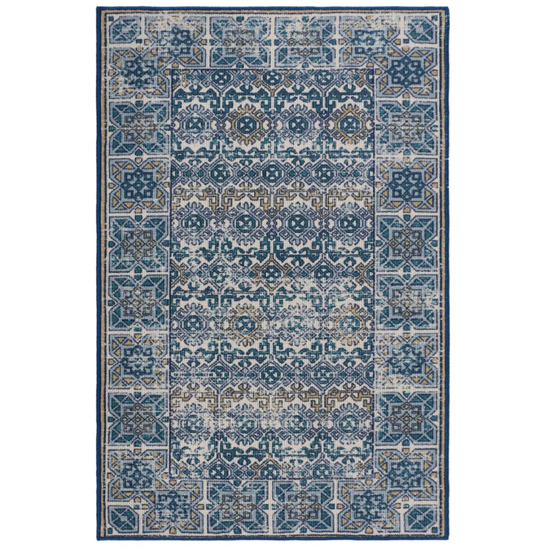Tapis bleu area Yoann, Rectangle 3 pi x 5 pi