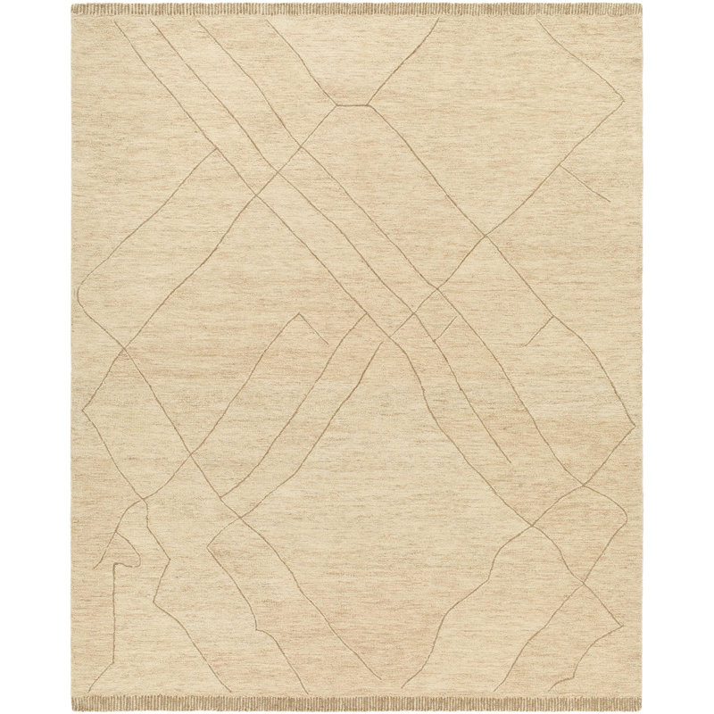 Arsenal Moroccan Handmade Tufted Wool Area Rug, Rectangle 5' x 7'6"