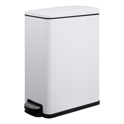Poubelle de cuisine Slimm White