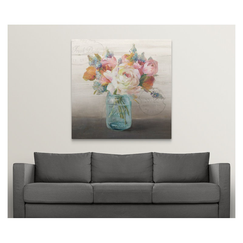 Arshiya Wyckhoff II '- impression d'art graphique, H 30 po x l 30 po x P 1,5 po, Toile