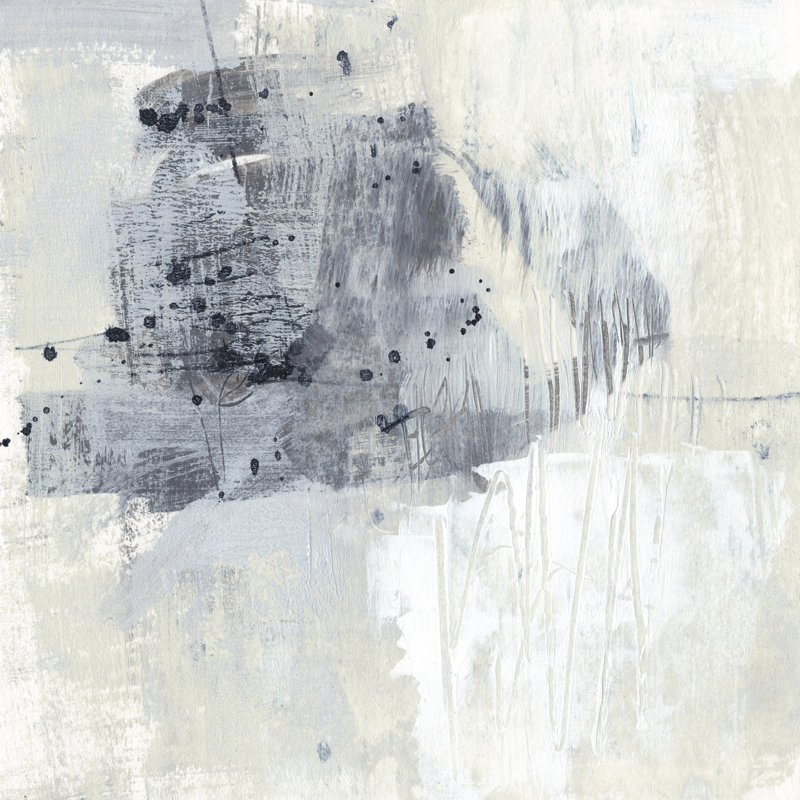 A Drop Of Paynes I by Jennifer Goldberger - Wrapped Canvas Painting, 91cm H x 91cm W