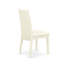 L'ensemble de table de salle à manger 3 pièces contient une table de cuisine rectangulaire avec Dropleaf et 2 chaises de salle à manger rembourrées en tissu, blanc lin-106903016-109972847-131571709