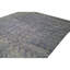 Hand Knotted Striped Area Rug in Blue-1188575123