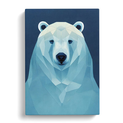 Otho Polar Bear Contemporary Vol.2 - Wrapped Canvas Print