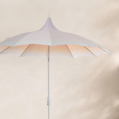 Dannyel 8' Lighted Market Umbrella