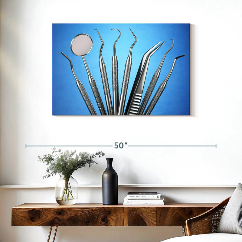 Alcaraz Dentist Tools, 24" H x 36" W
